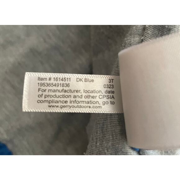 Gerry Boys Size 3T Blue Bubble Puffer Jacket - Picture 9 of 14